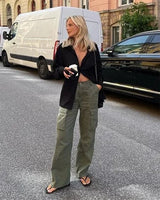 【LAST DAY SALE】Adjustable Straight Fit Cargo Pants