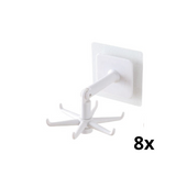【LAST DAY SALE】360° Rotating Self-Adhesive Utility Hook