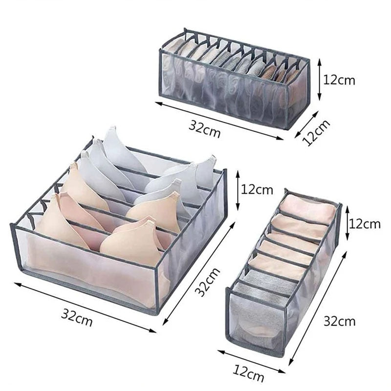 【LAST DAY SALE】3-in-1 Underwear Clothes Organizer™ (3 pieces)