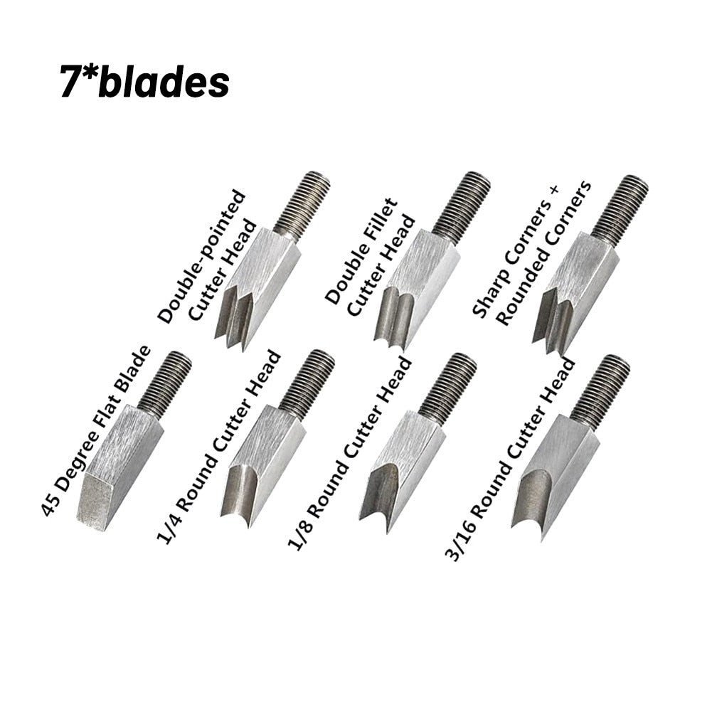 【LAST DAY SALE】Beautiful Edge™ Woodworking Tool with 7 Corner Styles with Backer