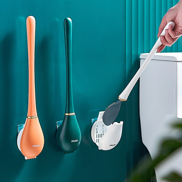 【LAST DAY SALE】Soft Silicone Toilet Brush