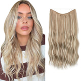 【LAST DAY SALE】Invisible Halo Hair Extensions - Strong and indestructible (Buy 1 Get 1 Free)