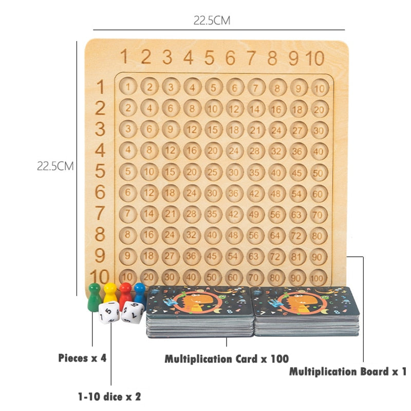 【LAST DAY SALE】Wooden Montessori board game