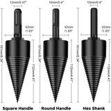 【LAST DAY SALE】Shank Firewood Drill Bit - Works With Any Drill!