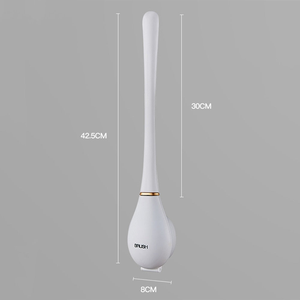 【LAST DAY SALE】Soft Silicone Toilet Brush