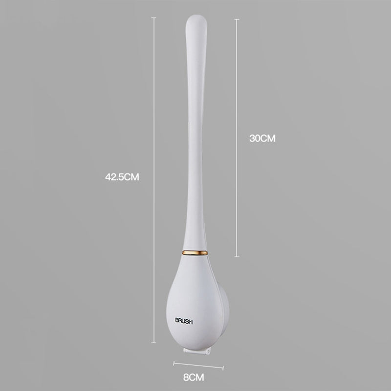 【LAST DAY SALE】Soft Silicone Toilet Brush