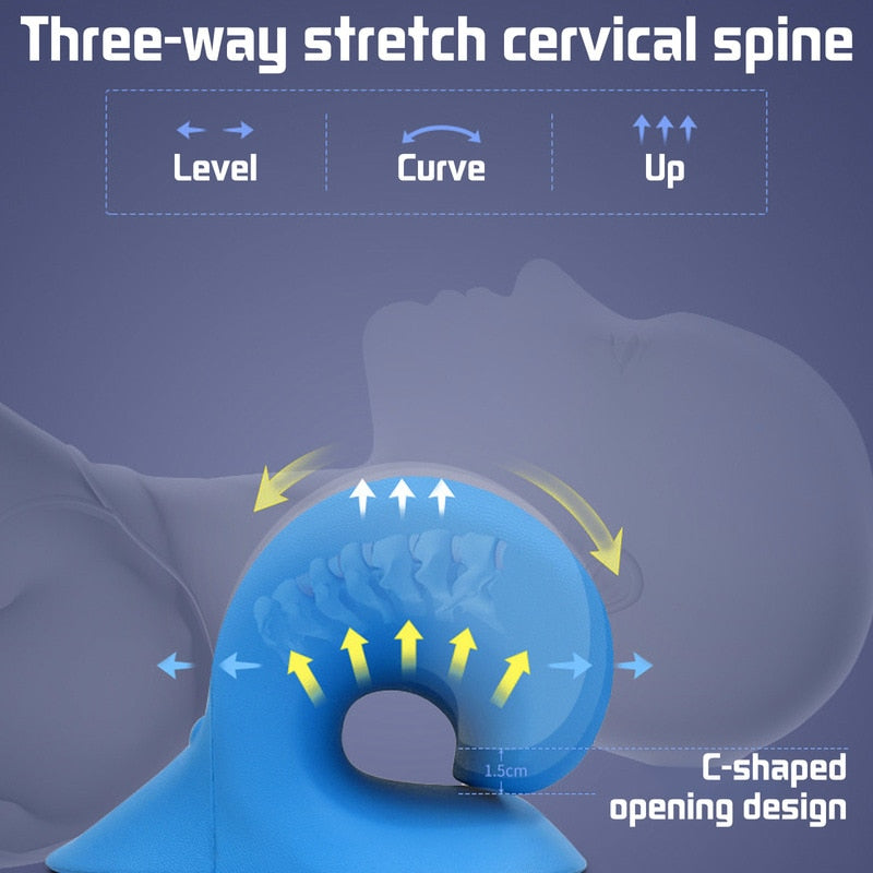 【LAST DAY SALE】Neck Stretcher - Relieve neck pain in minutes