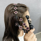 【LAST DAY SALE】Sparkling Crystal Stone Braided Hair Clips