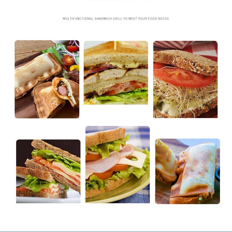 【LAST DAY SALE】Double-Sided Sandwich Pan (Non-Stick)