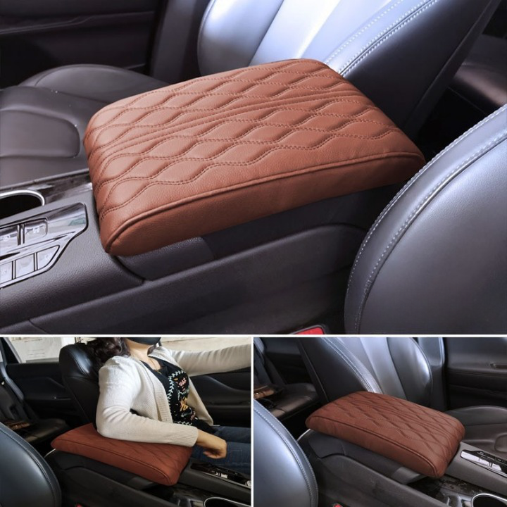 【LAST DAY SALE】Leather Car Armrest Box Pad (Universal style)