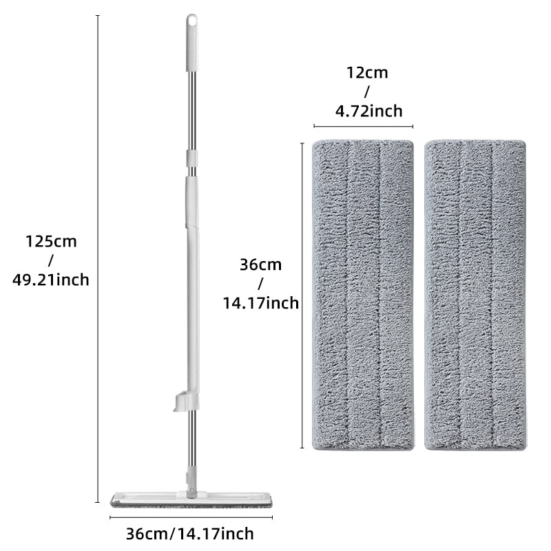 【LAST DAY SALE】Squeeze Flat™ - Hands-free washing mop