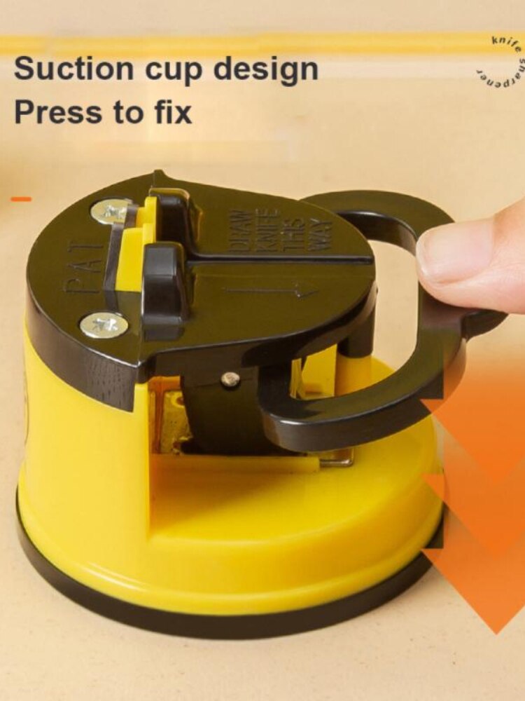 【LAST DAY SALE】Easy Sharp™ - Suction Cup Knife Sharpener