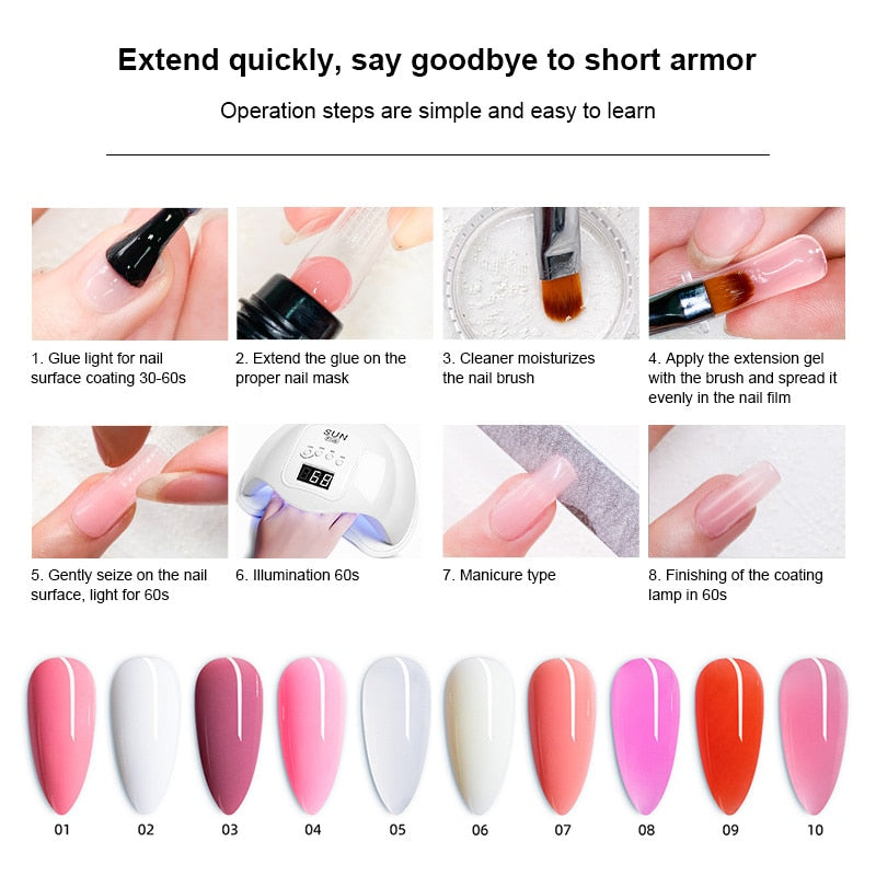 【LAST DAY SALE】NOMARDIC™ - Luxury polygel kit