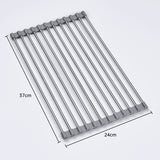 【LAST DAY SALE】Portable Stainless Steel Rolling Rack