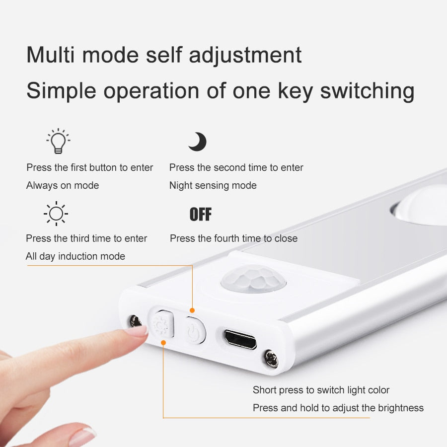 【LAST DAY SALE】LED Motion Sensor Cabinet Light