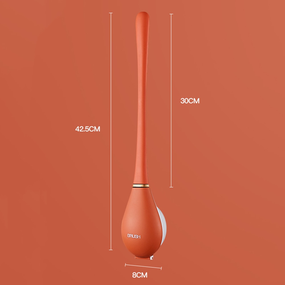 【LAST DAY SALE】Soft Silicone Toilet Brush