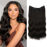 【LAST DAY SALE】Invisible Halo Hair Extensions - Strong and indestructible (Buy 1 Get 1 Free)
