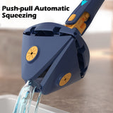 【LAST DAY SALE】360° Rotatable Adjustable Cleaning Mop