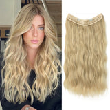 【LAST DAY SALE】Invisible Halo Hair Extensions - Strong and indestructible (Buy 1 Get 1 Free)