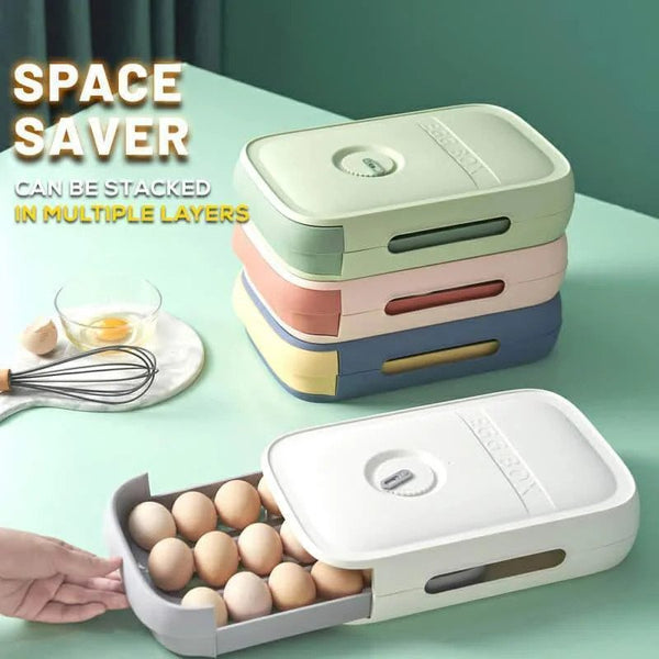 【LAST DAY SALE】New Drawer Type Egg Storage Box