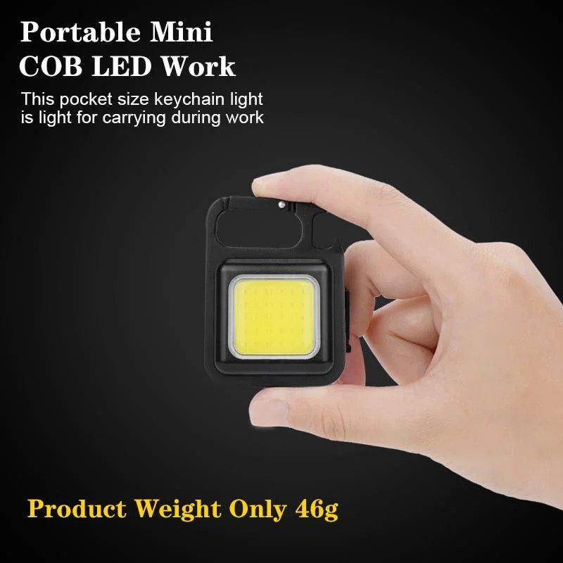 【LAST DAY SALE】Cob Keychain Work Light
