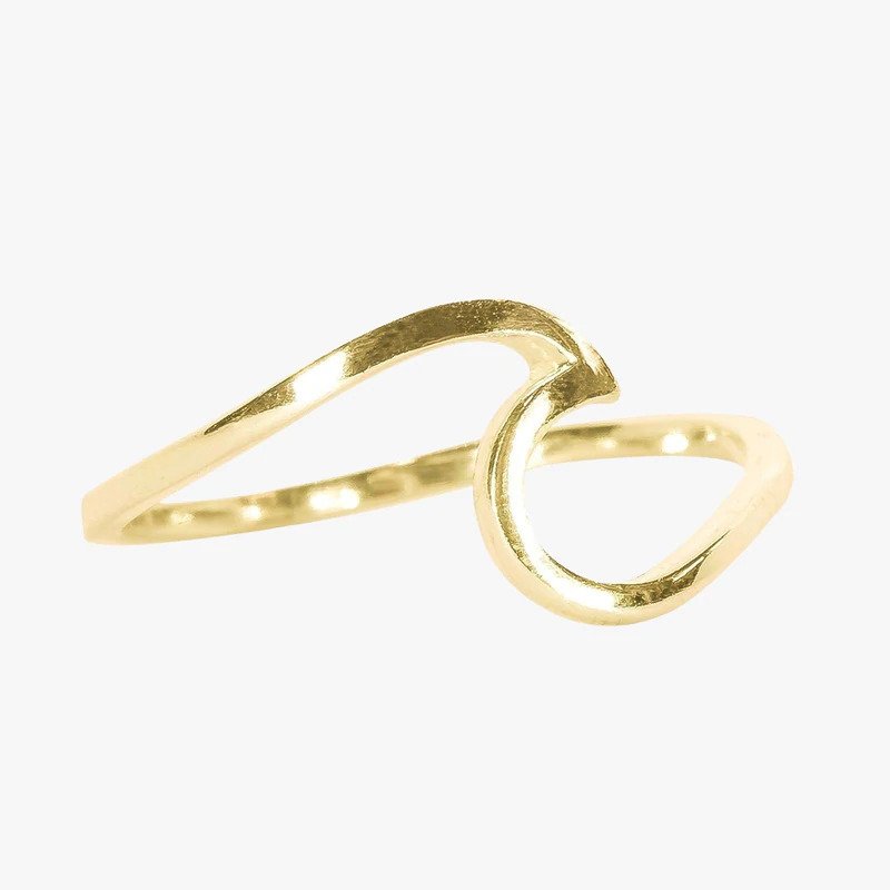 【LAST DAY SALE】Wave ring