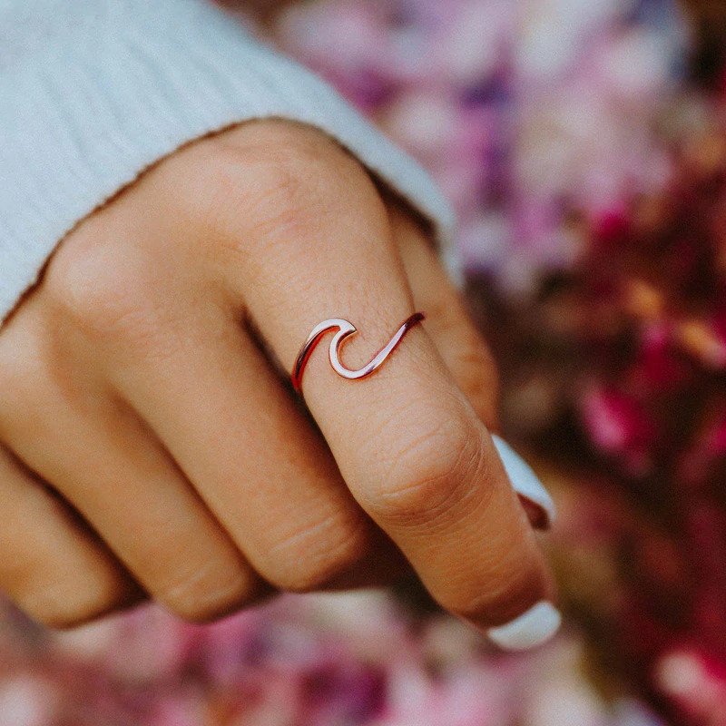 【LAST DAY SALE】Wave ring