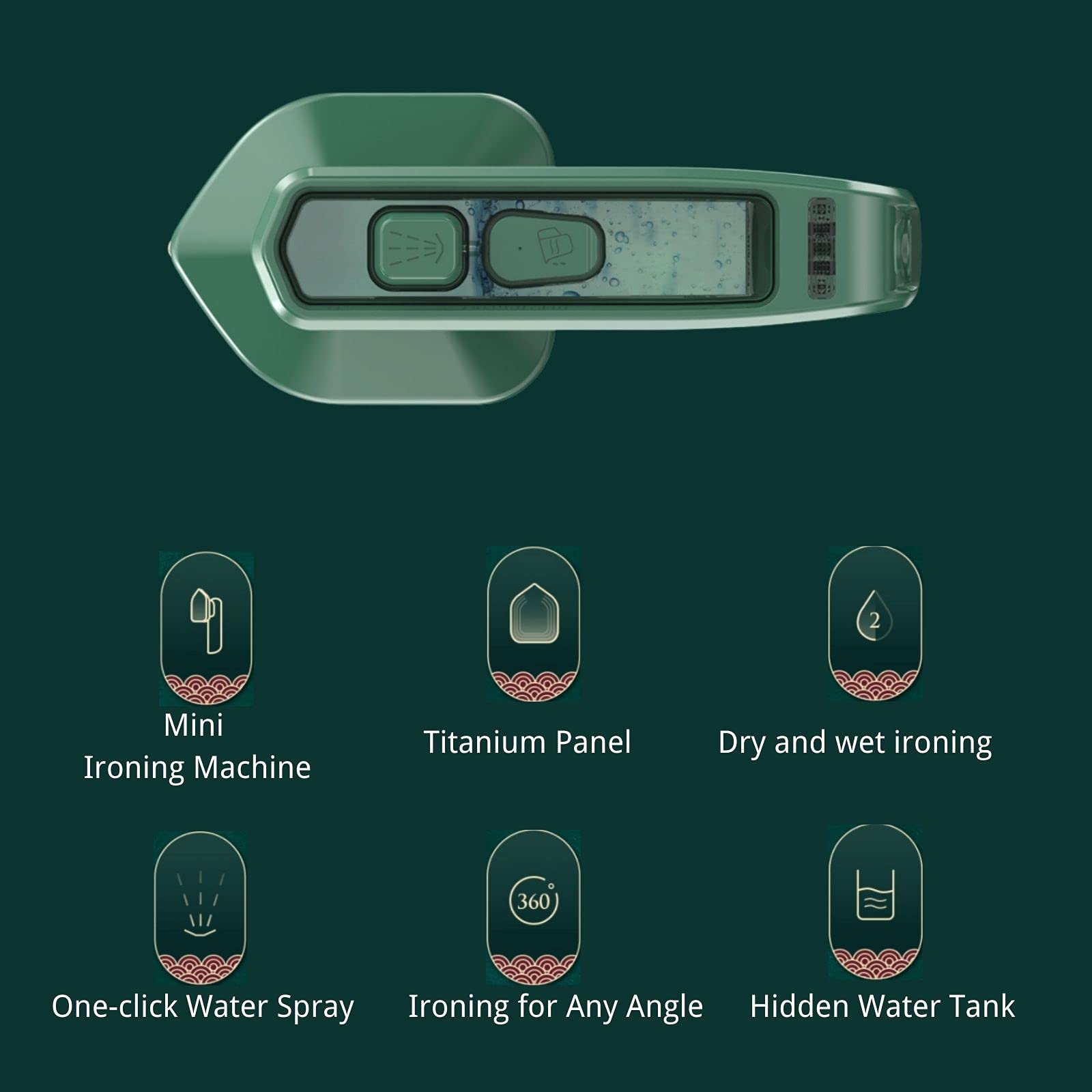 【LAST DAY SALE】The Ironing™ - Portable Iron